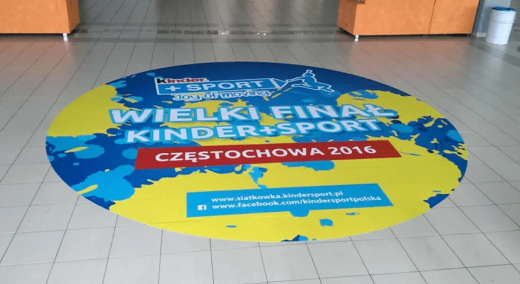 custom floor decal stickers